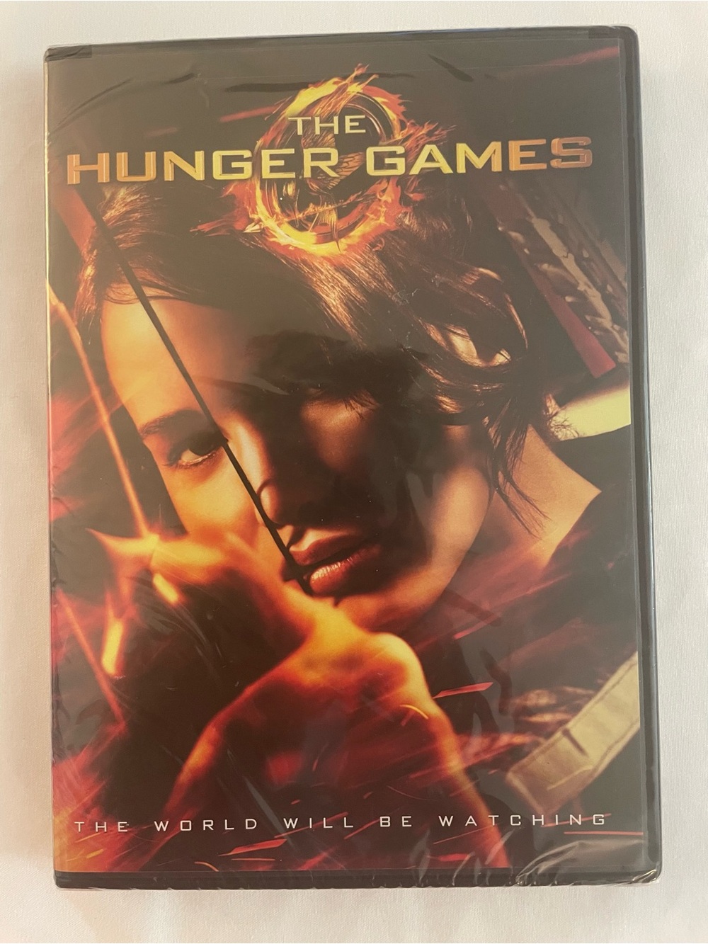 The Hunger Games DVD - Black/Orange Cover